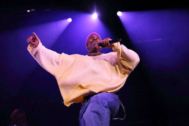 Khalid Donnel Robinson, also known as Khalid, at a concert at the Uber Eats Music Hall in Berlin, October 13, 2026 Khalid Concert Berlin