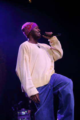 Khalid Donnel Robinson, also known as Khalid, at a concert at the Uber Eats Music Hall in Berlin, October 13, 2026 Khalid Concert Berlin