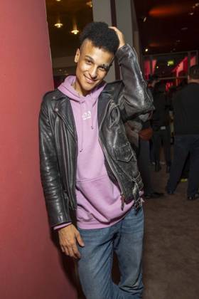 ABB NOANGELS Prince Damien attended the exclusive preview of the ARD documentary *NO ANGELS: DAS SIND WIR* at the Colosseum Berlin on October 13, 2026, in Berlin, Germany