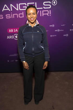 ABB NOANGELS Aminata Belli attended the exclusive preview of the ARD documentary *NO ANGELS: DAS SIND WIR* at the Colosseum Berlin on October 13, 2026, in Berlin, Germany