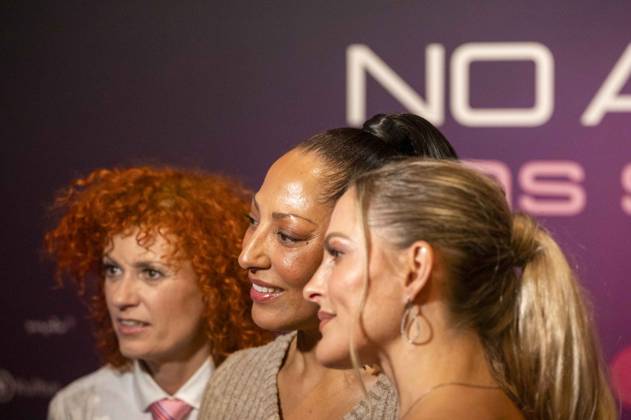 ABB NOANGELS Sandy Moelling, Lucy Diakovska, and Jessica Wahls—three members of No Angels—were guests at the exclusive preview of the ARD documentary *NO ANGELS: DAS SIND WIR* at the Colosseum Berlin on October 13, 2026, in Berlin, Germany