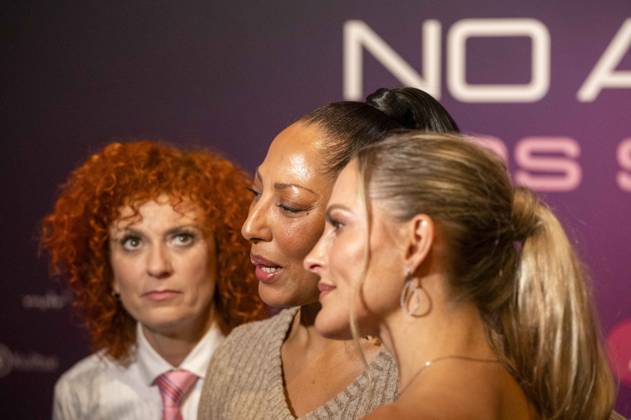 ABB NOANGELS Sandy Moelling, Lucy Diakovska, and Jessica Wahls—three members of No Angels—were guests at the exclusive preview of the ARD documentary *NO ANGELS: DAS SIND WIR* at the Colosseum Berlin on October 13, 2026, in Berlin, Germany
