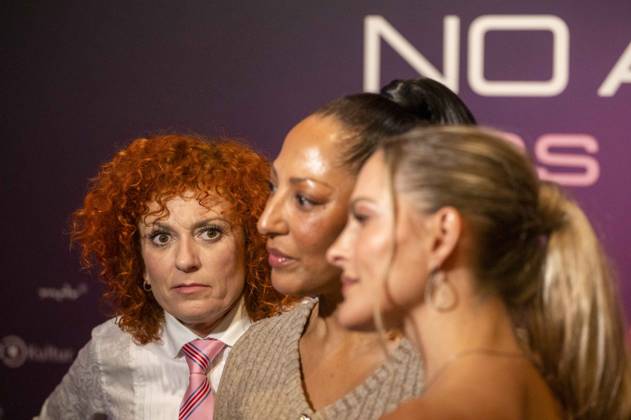 ABB NOANGELS Sandy Moelling, Lucy Diakovska, and Jessica Wahls—three members of No Angels—were guests at the exclusive preview of the ARD documentary *NO ANGELS: DAS SIND WIR* at the Colosseum Berlin on October 13, 2026, in Berlin, Germany