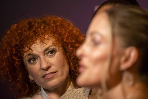 ABB NOANGELS Sandy Moelling, Lucy Diakovska, and Jessica Wahls—three members of No Angels—were guests at the exclusive preview of the ARD documentary *NO ANGELS: DAS SIND WIR* at the Colosseum Berlin on October 13, 2026, in Berlin, Germany