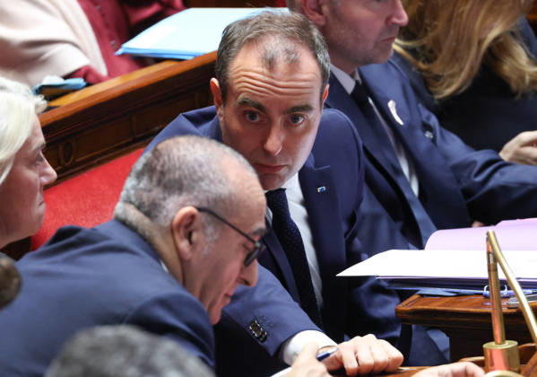 Assemble´e Nationale - QAG du 13 octobre 2026 Sébastien Lecornu et Laurent Nunez Séance des Questions d Actualités au Gouvernement du 13 octobre 2026 à l Assemble´e Nationale à Paris. Current Affairs Question Period with the Government on October 13, 2026, at the National Assembly in Paris.  Copyright: xFabricexChasseryx