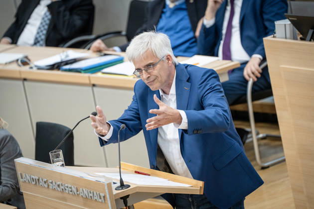 Olaf Meister, Member of the State Parliament for Alliance 90 The Greens, Green Party; State Parliament Session, October 2026, II—Special Session convened at the request of the AfD and BSW on the topic of Bringing Peace to Ukraine, Magdeburg, Saxony-Anhalt, Germany, State Parliament