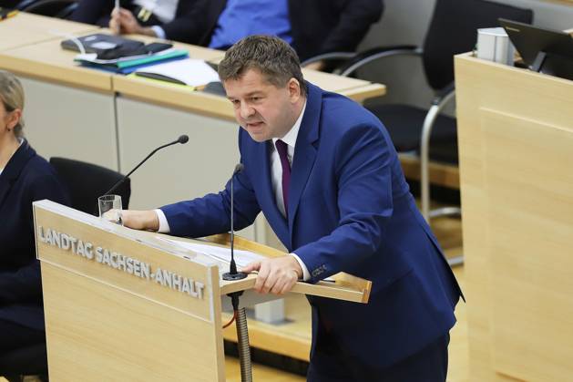 Magdeburg, Saxony-Anhalt, Germany, October 14, 2026 State Parliament Special Session Acting Minister-President Sven Schulze, CDU Copyright: xdtsxNachrichtenagenturx dts_138735