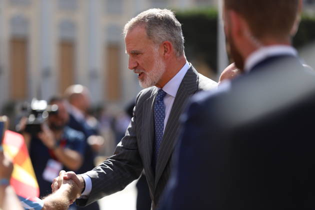 The King and Queen Visit the Autonomous City of Melilla King Felipe VI during a visit to the Melilla Assembly on October 14, 2026, in Melilla, Spain. The King and Queen are making their first official visit to Melilla, where they have received a welcome just as enthusiastic as the one they received in Ceuta. In Ceuta, in addition to expressing their solidarity following the massive influx of migrants last July, the monarch wished to emphasize the Spanish identity of both autonomous cities. October 14, 2026, Melilla, Spain  Copyright: xMohamedxBelkasenx 7844452
