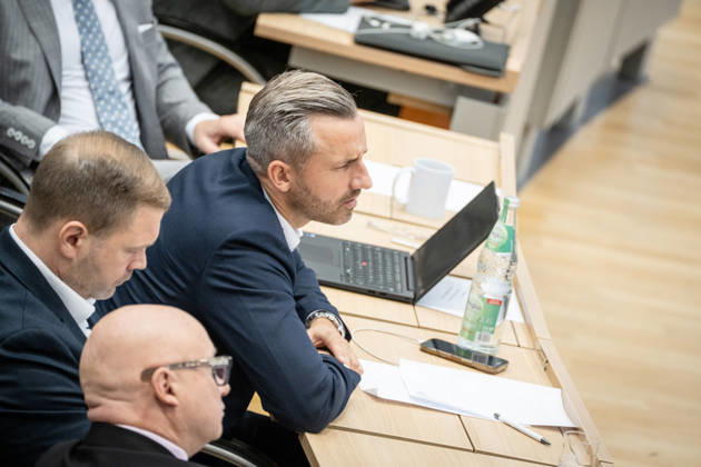 Ulrich Siegmund, AfD Member of the State Parliament, October 2026 Session II: Special Session convened at the request of the AfD and BSW on the topic of Bringing Peace to Ukraine, Magdeburg, Saxony-Anhalt, Germany, State Parliament