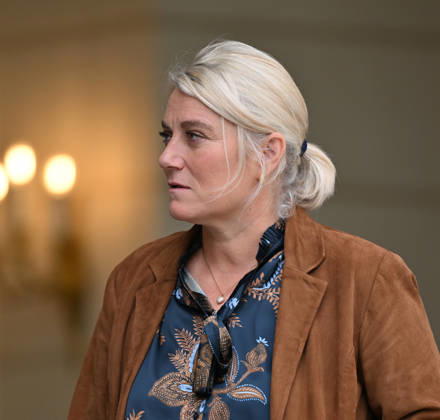 French government weekly cabinet meeting at Elysee Palace in Paris PARIS, FRANCE - OCTOBER 14: French Health Minister Stephanie Rist leaves after a weekly cabinet meeting at the Elysee Palace in Paris, France on October 14, 2026. Mustafa Yalçin Anadolu Paris France. Editorial use only. Please get in touch for any other usage.  Copyright: x2026xAnadoluxMustafaxYalcÄ±nx