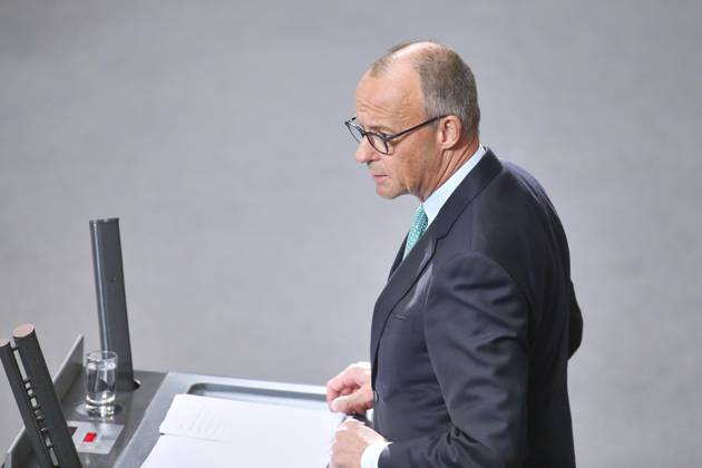 Berlin, Germany, October 14, 2026 German Bundestag 101st Session of the Bundestag Chancellor Friedrich Merz (CDU) delivering a government statement Copyright: xdtsxNachrichtenagenturx dts_138745