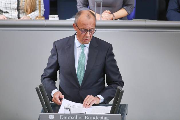 Berlin, Germany, October 14, 2026 German Bundestag 101st Session of the Bundestag Chancellor Friedrich Merz (CDU) delivering a government statement Copyright: xdtsxNachrichtenagenturx dts_138753