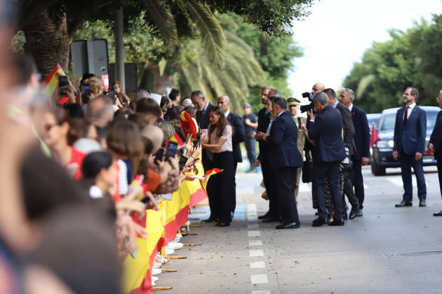 The King and Queen Visit the Autonomous City of Melilla King Felipe VI and Queen Letizia during a visit to the Pintor Eduardo Morillas Preschool and Elementary School on October 14, 2026, in Melilla, Spain. The King and Queen are making their first official visit to Melilla, where they have received a welcome just as enthusiastic as the one they received in Ceuta. In Ceuta, in addition to expressing their solidarity following the massive influx of migrants last July, the monarch wished to emphasize the Spanish identity of both autonomous cities. OCTOBER 14, 2026 PIXELATED Melilla Melilla, Spain  Copyright: xMohamedxBelkasenx 7845025