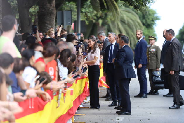 The King and Queen Visit the Autonomous City of Melilla King Felipe VI and Queen Letizia during a visit to the Pintor Eduardo Morillas Preschool and Elementary School on October 14, 2026, in Melilla, Spain. The King and Queen are making their first official visit to Melilla, where they have received a welcome just as enthusiastic as the one they received in Ceuta. In Ceuta, in addition to expressing their solidarity following the massive influx of migrants last July, the monarch wished to emphasize the Spanish identity of both autonomous cities. OCTOBER 14, 2026 PIXELATED Melilla Melilla, Spain  Copyright: xMohamedxBelkasenx 7845037