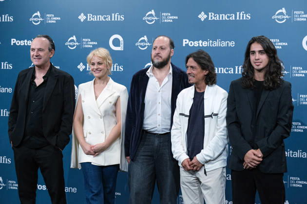 October 14, 2026, Rome, Italy: (L to R) Paolo Pierobon, Marina Rocco, Fausto Russo Alesi, Simone Catania and Dimitri Paoletti attend the photocall for the film Brianza during the Rome Film Fest 2026 in Rome. Rome Italy  - ZUMAs197 20261014_aaa_s197_077 Copyright: xElenaxVizzocax