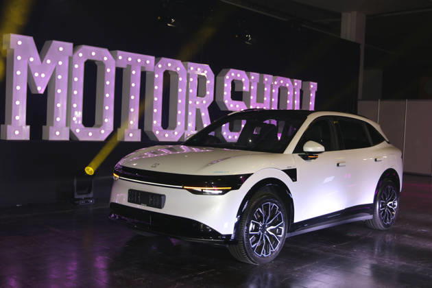 Zeekr 7X AWD Privilege electric car, a premium SUV from the Geely Group, presented by exhibitor Next e Share one Ruhrauto RUHRAUTOe, Media event and car walk for the Essen Motor Show on October 14, 2026, at Messe Essen in the lead-up to the Essen Motor Show 2026 (November 28, 2026 – December 6, 2026), EMS Preview on November 27, 2026