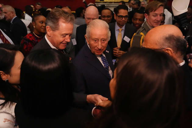 Commonwealth Diaspora reception King Charles III meeting guests during a reception at St. James s Palace in London, to celebrate the Commonwealth Diaspora, ahead of the Commonwealth Heads of Government Meeting in Antigua and Barbuda. Picture date: Wednesday October 14, 2026., Credit:Jonathan Brady PA ROTA - B68 Avalon UK, London  Copyright: xJonathanxBradyx xPAxROTAx-xB68x xAvalonx 1143359988