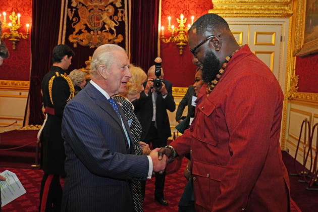 Commonwealth Diaspora reception King Charles III speaking to Khan Cordice, during a reception at St. James s Palace in London, to celebrate the Commonwealth Diaspora, ahead of the Commonwealth Heads of Government Meeting in Antigua and Barbuda. Picture date: Wednesday October 14, 2026., Credit:Aaron Chown PA ROTA - B68 Avalon UK, London  Copyright: xAaronxChownx xPAxROTAx-xB68x xAvalonx 1143360110