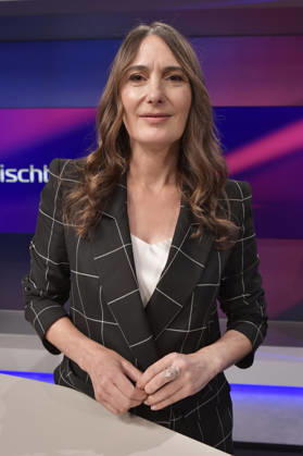 Anja Kohl on the ARD talk show *maischberger* at the studio in Berlin-Adlershof, Berlin, October 14, 2026 Foto:xM.xBehrensx xFuturexImagex maischberger1410_6003