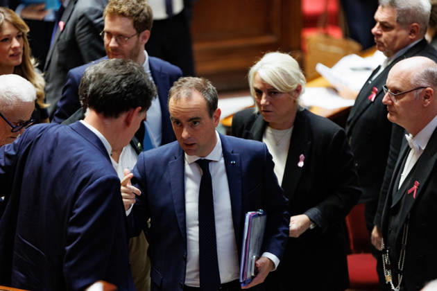 October 13, 2026: PRIME MINISTER SÃ bastien LECORNU during a question and answer session with the government at the National Assembly in Paris, on October 13, 2026. - ZUMAs287 20261013_zip_s287_060 Copyright: xSadakxSouicix