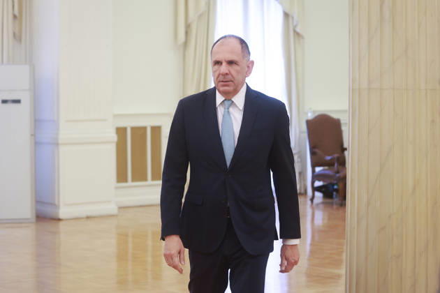 Greek FM Gerapetritis meets US congressional delegation in Athens ATHENS, GREECE - OCTOBER 15: US Senator Rick Scott (not seen) and US Embassy Deputy Chief of Mission Josh Huck (not seen) meets with Greek Foreign Minister Giorgos Gerapetritis at the Foreign Ministry in Athens, Greece, on October 15, 2026. Costas Baltas Anadolu Athens Greece. Editorial use only. Please get in touch for any other usage.  Copyright: x2026xAnadoluxCostasxBaltasx