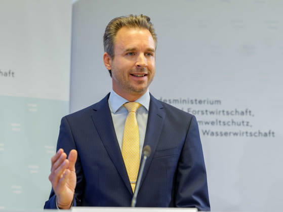 October 15, 2026: Press briefing at the BMLUK with Andreas Vidic, Head of Department at KommunalKredit Public Consulting, on October 15, 2026, during the press briefing on the Federal Government’s 2027 Restructuring Initiative at the Federal Ministry of Agriculture and Forestry, Climate and Environmental Protection, Regions, and Water Management in Vienna, Vienna, Austria