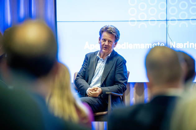 Norsk Industri Offshore’s annual membership meeting, Oslo, October 15, 2026. Mads Andersen, President and CEO of Aibel, at Norsk Industri Offshore’s open members’ meeting at Naeringslivets hus Photo: Stian Lysberg Solum, NTB, Oslo, Norway qu1 TlrzJVQ EDITORIAL USE ONLY Ref BUSqu1 TlrzJVQ jpg  Copyright: xStianxLysbergxSolumx xNTBx