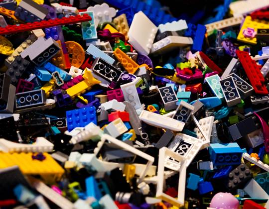 UTRECHT - LEGO bricks on the first day of LEGO World at the Jaarbeurs. For seven days, young and old can have fun with the building toys. REMKO DE WAAL ANP netherlands out - belgium out  Copyright: xx x572524590x originalFilename: 572524590.jpg