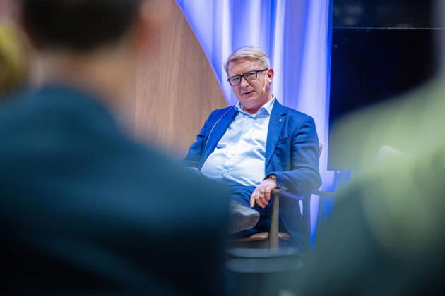 Norsk Industri Offshore’s open members’ meeting, Oslo, October 15, 2026. Bjorn Tore Markussen, Chief of Technology and ICT in the Norwegian Armed Forces, at Norsk Industri Offshore’s open members’ meeting at Naeringslivets hus. Photo by Stian Lysberg Solum, NTB, Oslo, Norway u1dMMkna1OU EDITORIAL USE ONLY Ref BUSu1dMMkna1OU jpg  Copyright: xStianxLysbergxSolumx xNTBx