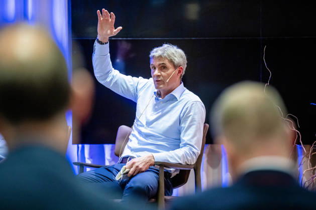 Norsk Industri Offshore’s open members’ meeting, Oslo, October 15, 2026: Cognite founder John Markus Lervik at Norsk Industri Offshore’s open members’ meeting at Naeringslivets hus. Photo: Stian Lysberg Solum, NTB, Oslo, Norway. XgB8LyQs8Yc EDITORIGINAL USE ONLY Ref BUSXgB8LyQs8Yc jpg  Copyright: xStianxLysbergxSolumx xNTBx