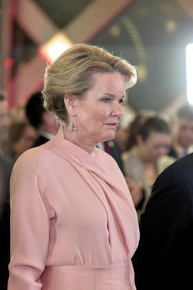 Belgian Royal Couple s State Visit to Central Asia - Day 3 - Kazakhstan King Philippe of Belgium and Queen Mathilde participate in a Belgian official reception at the St. Regis Hotel during their visit to Kazakhstan on October 13, 2026, alongside Kazakh President Kassym-Jomart Tokayev. Photo by Olivier Polet ABACAPRESS.COM Kazakhstan Copyright: xPoletxOlivier ABACAx