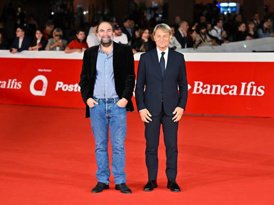 IPA89726228 - Rome, 2026 Film Festival Night 3 Red Carpet for the Film Radici In the photo: Nicola Rafele Ravera, Alberto De Rossi  Copyright: xMaurizioxD Avanzox xPoolxRomaxFilmxFestx2026x IPA89726228