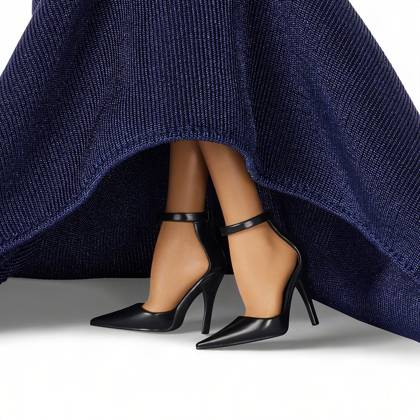Céline Dion gets her own Barbie doll based on her 1998 Oscars look Céline Dion gets her own Barbie doll based on her 1998 Oscars look., , Toymaker Mattel has announced the legendary Canadian singer is being honored with a Barbie Signature doll., , Céline’s doll wears a long-sleeve navy-blue gown and a necklace inspired by the blue heart-shaped diamond necklace, capturing her look as My Heart Will Go On from movie blockbuster Titanic won Best Original Song at the 1998 Academy Awards., , Céline said: It is a true honor to join the Barbie legacy with a doll inspired by one of the most meaningful moments of my career., , I hope this doll inspires everyone to express themselves with confidence, follow their dreams and believe in the power of  Copyright: xThexMegaxAgencyxMattelxInc Megax