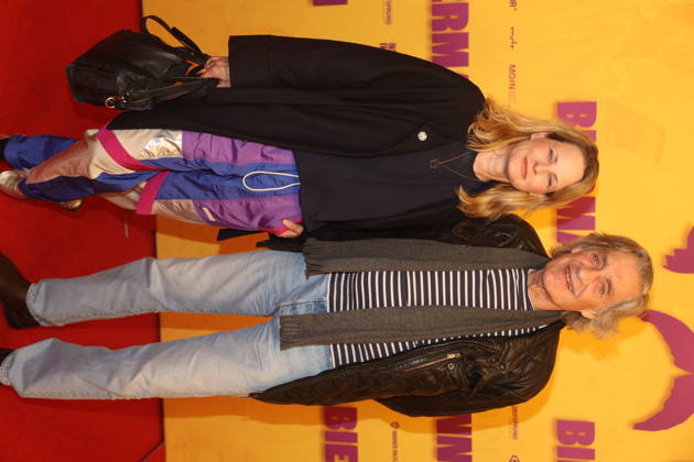 Antje Riis and Winfried Glatzeder at the premiere of the documentary *Biermann* at Kino International in Berlin, October 15, 2026 Copyright: xAgenturxMatthiasxWehnertx xM.xGränzdörferx