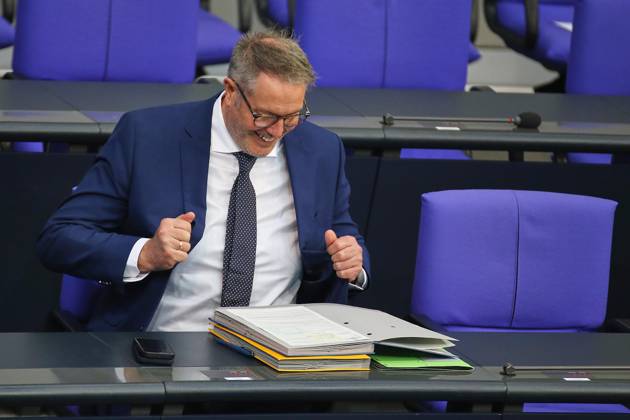 Berlin, Germany, October 16, 2026 German Bundestag 103rd Session of the Bundestag Federal Minister of Labor and Social Affairs Alexander Schweitzer, SPD Copyright: xdtsxNachrichtenagenturx dts_139385