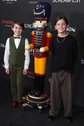 Screamfest LA Closing Night: Christmas at the Kringles premiere at TCL Chinese 6 Theatres Featuring: Jack Jewkes, Elliott Egler Where: Los Angeles, California, United States When: 15 Oct 2026 Credit: Faye s Vision Cover Images EDITORIAL USE ONLY. NOT FOR USE BY NEWSPAPERS BASED IN THE UK. Copyright: xx coverimg56090391