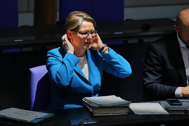 Berlin, Germany, October 16, 2026 German Bundestag 103rd Session of the Bundestag Stefanie Hubig, Federal Minister of Justice and Consumer Protection (SPD) Copyright: xdtsxNachrichtenagenturx dts_139406