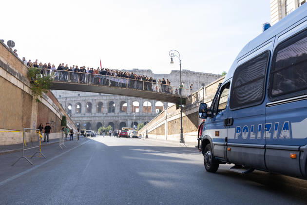 IPA89755975 - Rome, October 16, 2026: Student demonstration in Rome on No Meloni Day against Minister Valditara and the Education Decree-Law  Copyright: xMatteoxNardonex xMatteoxNardonex IPA89755975