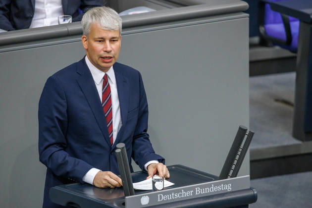 Bundestag Steffen Bilger, Federal Minister of Transportation, at the German Bundestag on October 16, 2026, in Berlin, Berlin, Germany, Bundestag