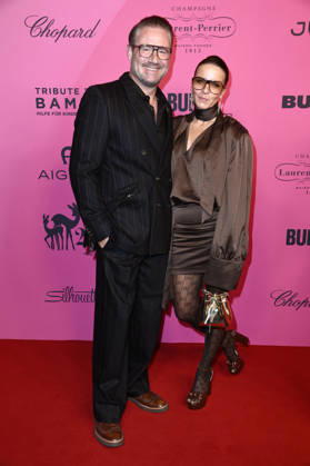 Sasha with his wife Julia Röntgen at the 2026 Tribute to Bambi at Fotografiska Berlin, Berlin, October 15, 2026 Foto:xN.xKubelkax xFuturexImagex bambi_6029