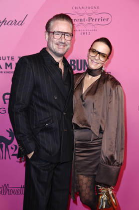 Sasha with his wife Julia Röntgen at the 2026 Tribute to Bambi at Fotografiska Berlin, Berlin, October 15, 2026 Foto:xN.xKubelkax xFuturexImagex bambi_6030