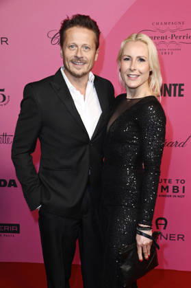 Roman Knizka and Franziska Hippe at the Tribute to Bambi 2026 at Fotografiska Berlin, Berlin, October 15, 2026 Foto:xN.xKubelkax xFuturexImagex bambi_6024