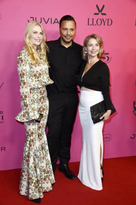 Tanja Bülter, Kena Amoa, and Tina Ruland at the 2026 Tribute to Bambi at Fotografiska Berlin, Berlin, October 15, 2026 Foto:xN.xKubelkax xFuturexImagex bambi_6063