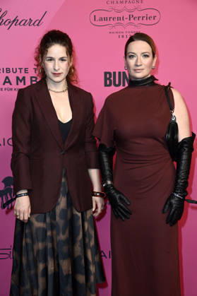 Lou Strenger and Nina Gummich at the Tribute to Bambi 2026 at Fotografiska Berlin, Berlin, October 15, 2026 Foto:xN.xKubelkax xFuturexImagex bambi_6099