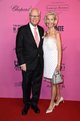 Ulrich Tröger and Kristina Tröger at the 2026 Tribute to Bambi at Fotografiska Berlin, Berlin, October 15, 2026 Foto:xN.xKubelkax xFuturexImagex bambi_6103