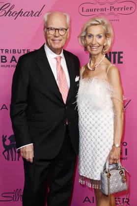 Ulrich Tröger and Kristina Tröger at the 2026 Tribute to Bambi at Fotografiska Berlin, Berlin, October 15, 2026 Foto:xN.xKubelkax xFuturexImagex bambi_6104
