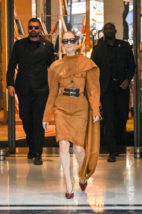 Céline Dion was spotted leaving the Royal Monceau hotel, heading toward the Plenitude Arena for the penultimate show of her concert series in the French capital, Paris, France, on October 16, 2026. Christian Liewig, Bestimage. Céline Dion was spotted leaving the Royal Monceau hotel, heading toward the Plenitude Arena for the penultimate show of her concert series in the capital, Paris, France, on October 16, 2026. Paris, France  Copyright: xChristianxLiewigx xBestimagexChristianxLiewigx xBestimagex