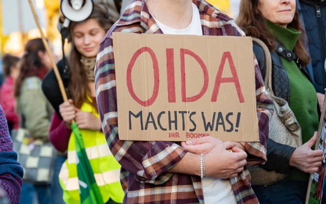 October 16, 2026 Fridays For Future Climate Strike Announcing Climate Action Isn’t Enough—Without Climate Action, Everything Is Nothing Participants in the Fridays For Future climate strike, under the slogan Announcing Climate Action Isn’t Enough—Without Climate Action, Everything Is Nothing, gathered on Prater Hauptallee near Praterst