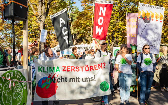October 16, 2026 Fridays For Future Climate Strike: Announcing Climate Action Isn’t Enough—Without Climate Action, Everything Is Nothing Participants in the Fridays For Future climate strike, under the slogan Announcing Climate Action Isn’t Enough—Without Climate Action, Everything Is Nothing, gathered on Prater Hauptallee near Praters