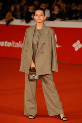 News - Rome Film Fest 2026 - Day 4 Ghjuvanna Benedetti attends the red carpet Iun Jeu Dangereux Premiere during the 21th Rome Film Fest at Auditorium Parco della Musica on October 16, 2026 in Rome, Italy. Rome Auditorium Parco della Musica Ennio Morricone Italy Copyright: xFabrizioxCorradettix xLiveMediax LPN_2748274